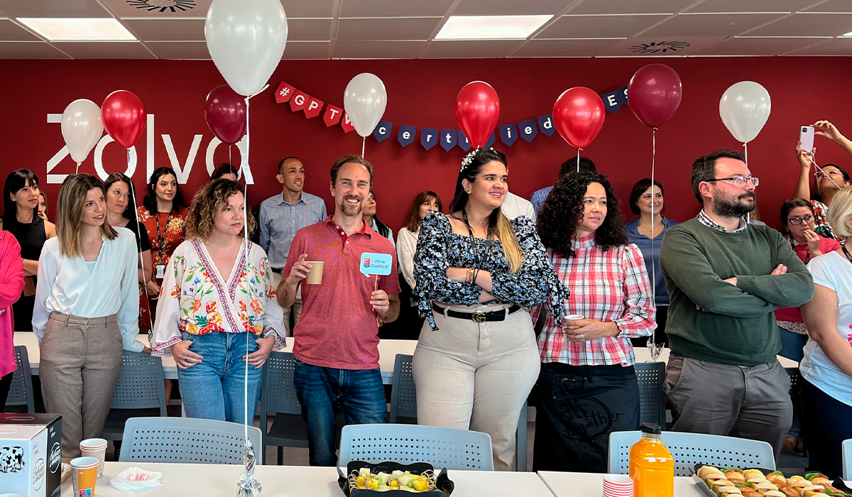 Zolva obtiene la Certificación™ Great Place to Work®